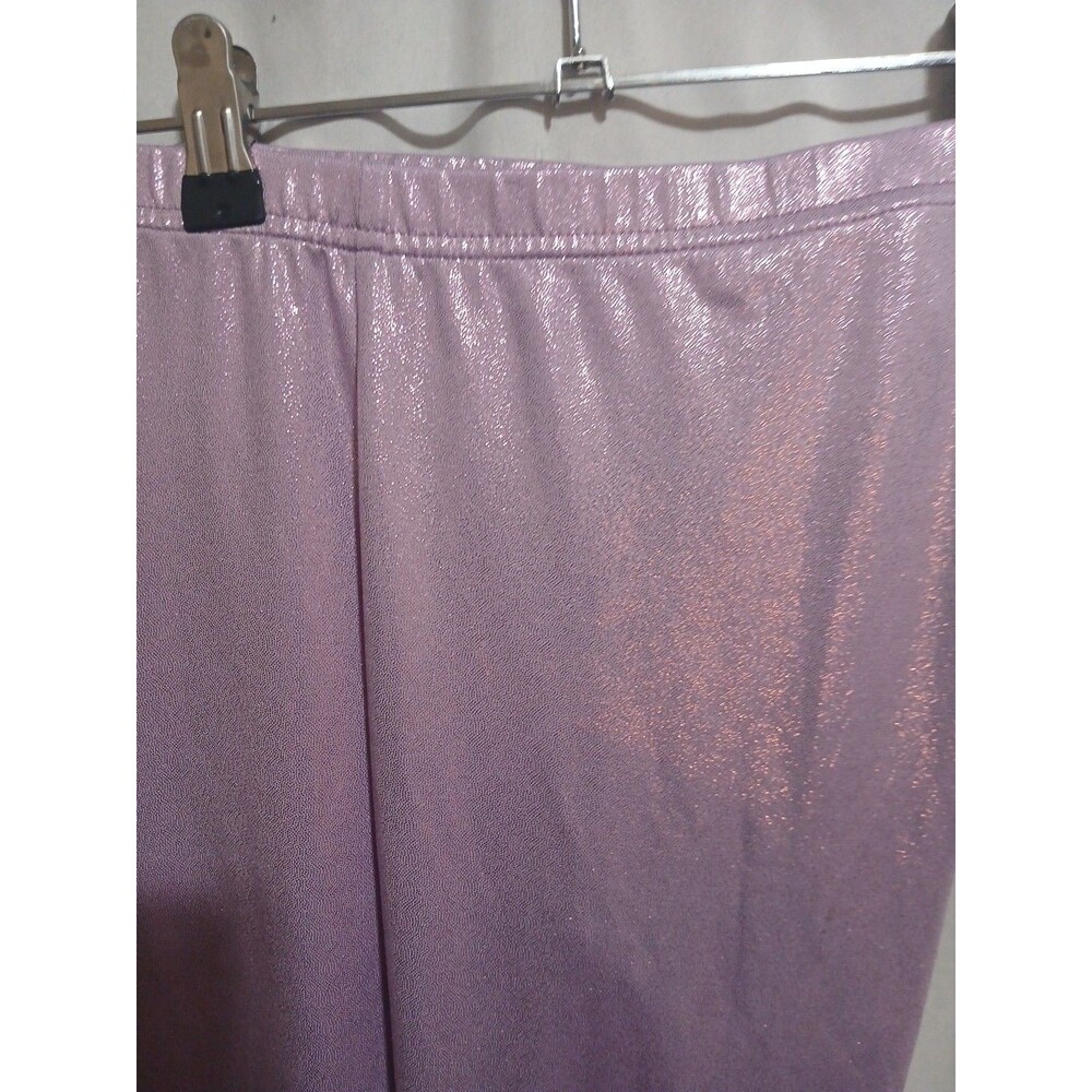 Old Navy Girls Xl 14/16 Sparkle  Purple Pants - Picture 2 of 7